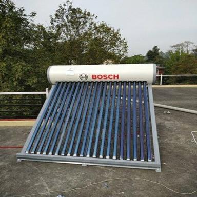 Red Long Lasting Free Standing Stainless Steel Bosch Solar Water Heater