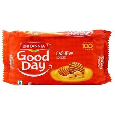  ब्रिटानिया गुड डे सुसियस काजू कुकीज़ वसा सामग्री (%): 14.37 ग्राम (जी) 