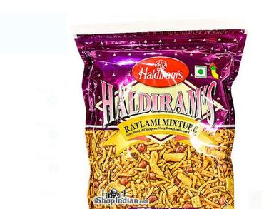 100 Percent Delicious Taste Haldiram Ratlami Mixture Namkeen, 50 Grams  Grade: Food