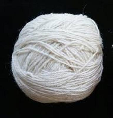 100% Cotton Quickly Dry Washable Soft Easy To Use Comfortable Light Wight White Woolen Yarn