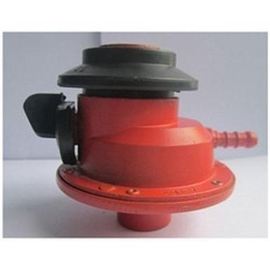 Round Shape Red And Black Color 0.8 M3 Hr Zinc Alloy Material Lpg Gas Regulators  Application: Used For All Compressed Gases