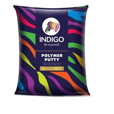 Extra Smooth Finish Indigo Polymer Wall Putty 5 Kilogram Packaging Size  Chemical Name: Titanium Dioxide