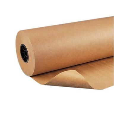 Light Wight Recyclable And Eco Friendly Brown Plain Corrugated Kraft Paper Roll Pulp Material: Bamboo Pulp
