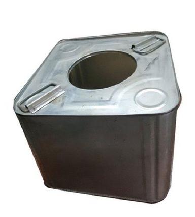15L Storage Capacity Food Grade Quality Stainless Steel Oil Tin Container Capacity: 15 Litre Liter/Day