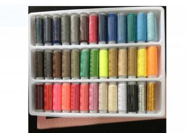 Plain 39 Color Polyester Sewing Thread For Hand Machine Indoor And Industrial Use