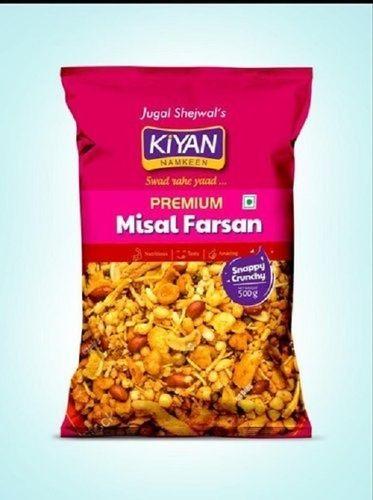 Tasty And Crunchy Kiyan Misal Farsan Premium Mix Namkeen Pack Of 500Gram  Carbohydrate: 10 Percentage ( % )