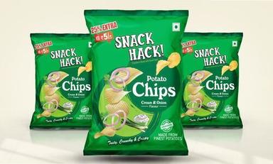 Cream and Onion Flavour Potato Chips Snack Pack
