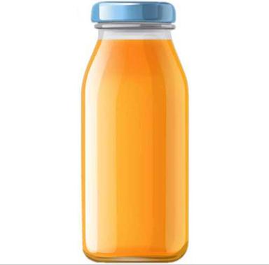 Leak Proof Scratch And Crack Resistance Light Weight Orange Glass Bottles