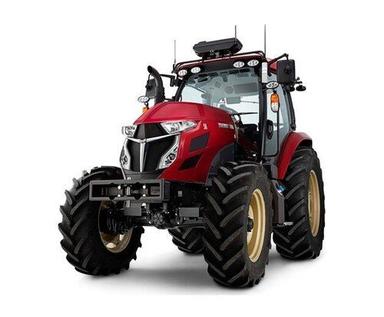 High Performance Heavy Duty And Long Durable 4 Wheel Red Holland Agriculture Tractor Body Material: Stainless Steel