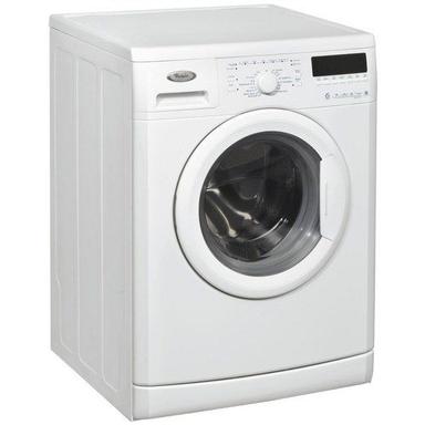 Modern Sleek Highly Efficient Low Power Consumption Front Loading White Whirlpool Machine