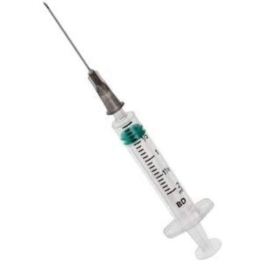 Stainless Steel Highest Quality Original Disposable Bd Emerald Syringe With Needle Used For Aspiration Of Medical Fluids And Drugs