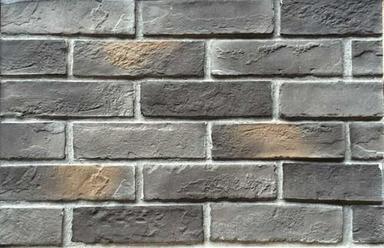 Black Natural Stone Exterior Allevation Brick Wall Cladding Orient Wall Tile