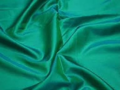 Green Stylish Look Soft And Bright 100% Silk Fabric Used For Sofas, Dresses, Tops, Blouses, Jackets
