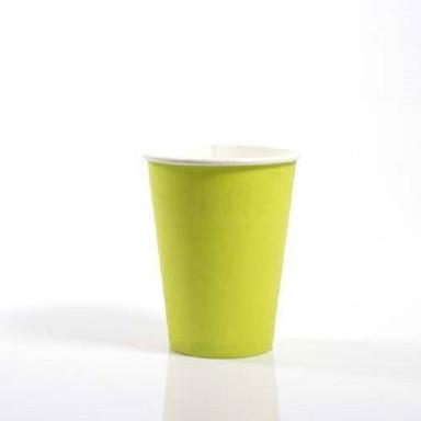 Plain Light Green Simple Look Lightweight Eco Friendly Disposable Paper Cups Application: For Dinner And Events