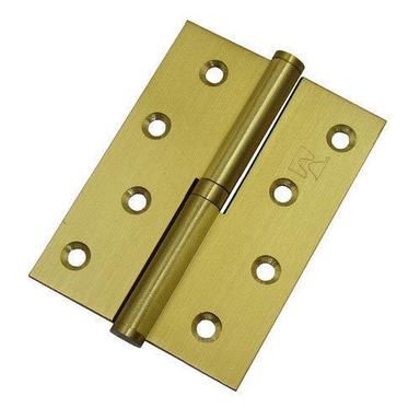 Blue Weather Resistance Ruggedly Constructed 4 Inch Eight Hole For Installation Golden Brass Door Hinge