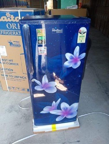 Blue Single Door Refrigerator