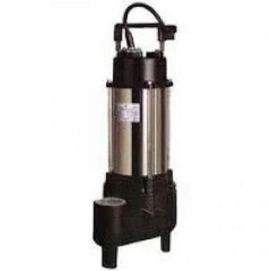 Corrosion Resistant Black And Silver Color Single Phase Sewage Submersible Pump, 0.75 Hp Power: Electric Watt (W)
