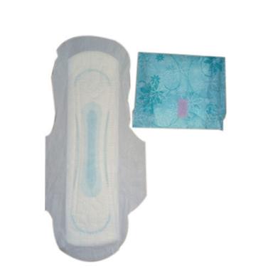White Leak Proof Disposable Cotton Sanitary Napkins For Women