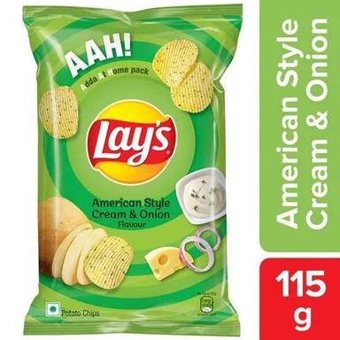 Delicious And Crispy American Style Cream And Onion Flavor Lays Potato Chips