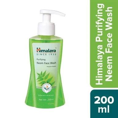 Silver Pack Of 200 Ml Transparent Green Prevents Pimple Himalaya Purifying Neem Herbal Face Wash 