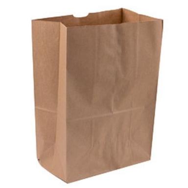 Environment Friendly Biodegradable Recyclable Brown Flat Paper Carry Bags