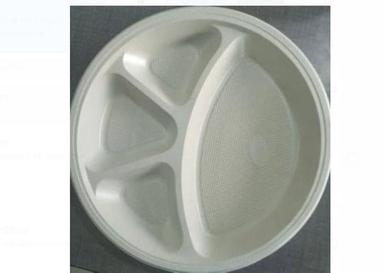 1 Mm Thickness Size 7 Inches Round Shape Plastic Material White Disposable Plate Application: For Event Use