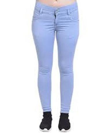 Women Simple Lightweight Breathable Stretchable Plain Denim Jeans Age Group: >16 Years
