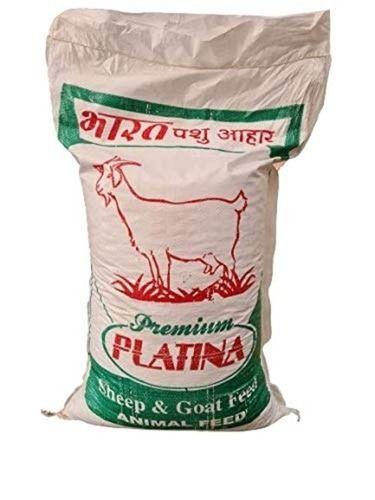 Pack Of 18 Kg Weight 4 Mm Size Rich In Protein Pellet Brown Platina Organic Goat Feed Admixture (%): 5%