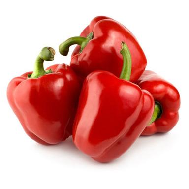 Fine Natural Rich Taste Chemical Free Healthy Red Fresh Capsicum Shelf Life: 5-7 Days