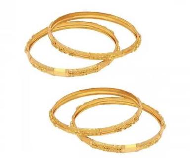 Silver Golden Color Gold Bangles