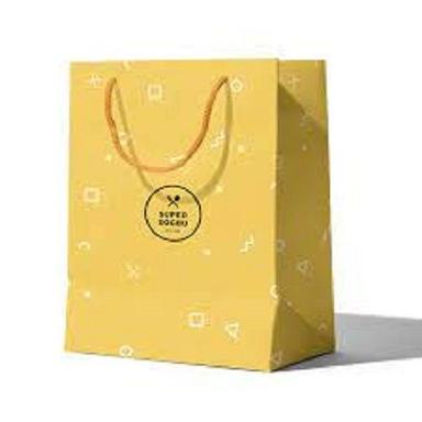 Printed Brown Environment Friendly Recyclable For Shopping Easy To Use Poly Coated Paper Bag Max Load: 5  Kilograms (Kg)