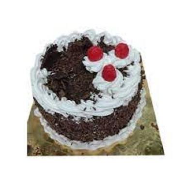 Multi Color Round Shape Black Forest Cake For Birthday 