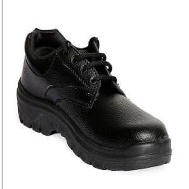 Black Steel Toe Pvc Safety Shoes