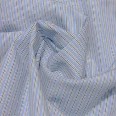 Light Blue Comfortable Soft Smooth Unstitched And Linen Shirting Material Fabrics