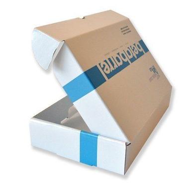 Recycled Eco Friendly Rectangular Custom Printed Duplex Corrugated Box