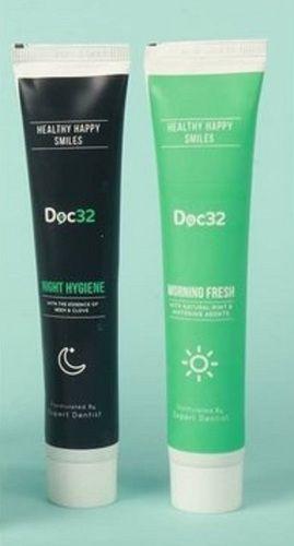 Doc-32 Day And Night Toothpaste With Neem, Clove And Mint Weight: 180 Grams (G)