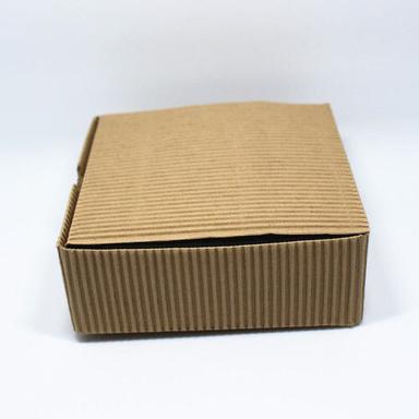 Single Wall - 3 Ply Rectangle Kraft Corrugated Boxes, For Gift & Crafts