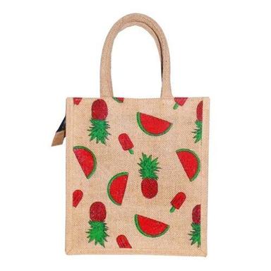 Easy To Carry D Cut Dyed Non Woven Brown Jute Bags
