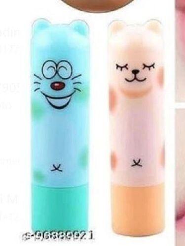 Cute Cartoon Animal Anti-Drying Moisturizing Stick Form Lip Balm Lipstick 