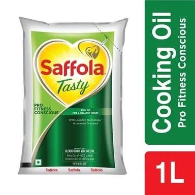 Semi Automatic Pack Of 1 Liter Pure And Natural Food Grade Saffola Cooking Oil 