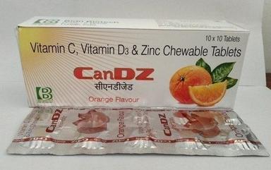 Vitamin C 500Mg, Zinc 5Mg, Vitamin D3 1000 I.Um, Candz  General Medicines