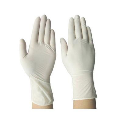 Yellow Pollution Free Comfortable To Wear Washable Latex Disposable Surgical Gloves 