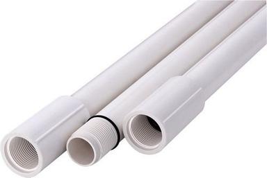 White Recyclable And Leak Proof Pvc Plastic Pipes