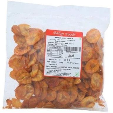Metal  500 Gram Packaging Size Spicy And Salty Tasty Tomato Flavored Red Banana Chips 
