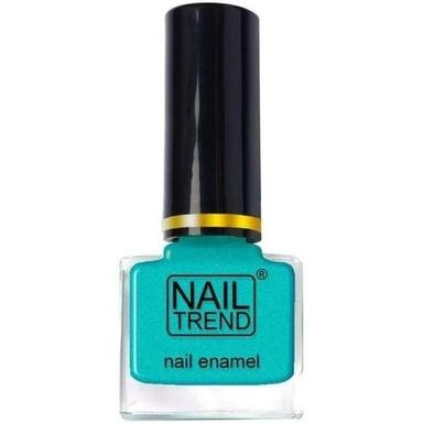 8 Ml Packaging Size Blue Matt Finish And Lomg Lasting Nail Paint 