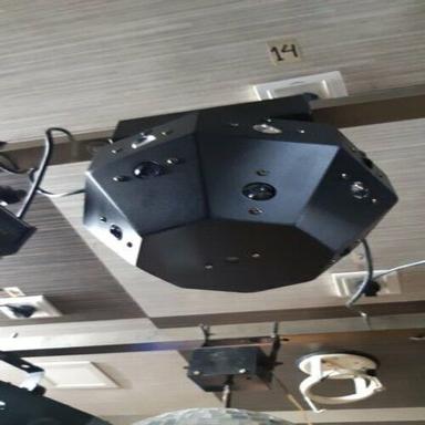 Brown Octa Shape And Light Weight Ceiling Mounted Black Dj Led Light