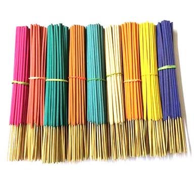 Multicolor Rich Aroma And Low Smoke Incense Sticks