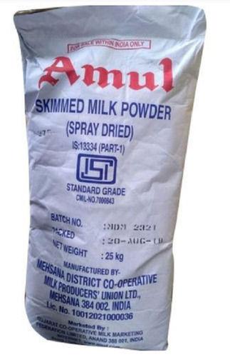 White Amul Skimmed Milk Powder, Packaging Type: Bag/Sack, Packaging Size: 25 Kg