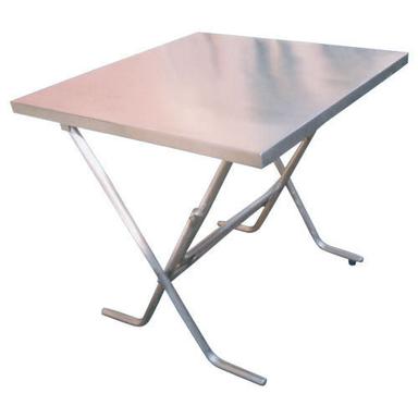 Comfortable Solid Termite Resistance Durable Strong Stainless Steel Dining Table No Assembly Required