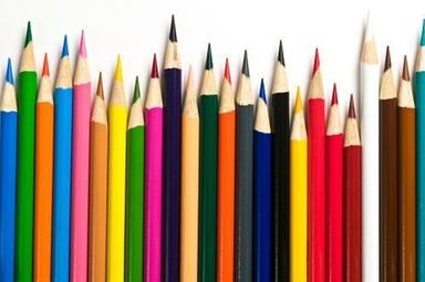 5-7 Inch Plain Colored Velvet Polymer Pencil